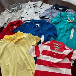 Boys 14 Shirts and 8 Shorts